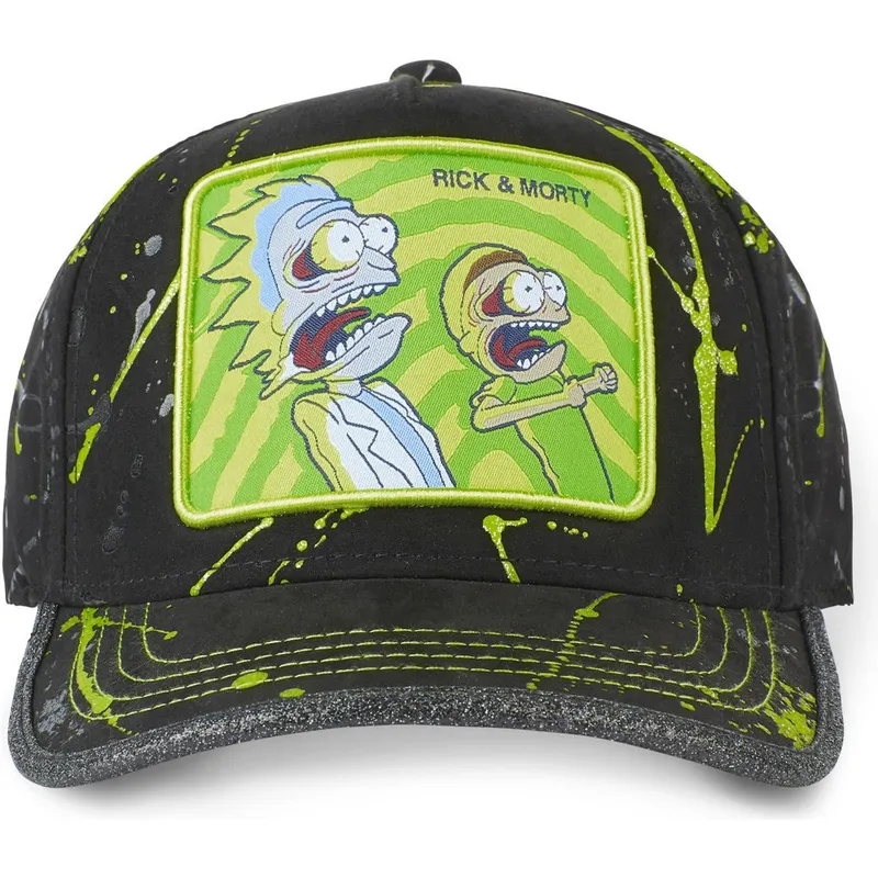 kapa-zaobljena-crna-podesiv-tag-ric-rick-i-morty-capslab