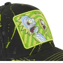 kapa-zaobljena-crna-podesiv-tag-ric-rick-i-morty-capslab