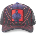 kapa-zaobljena-mornarsko-plava-snapback-pan1-wakanda-forever-black-panther-marvel-comics-capslab
