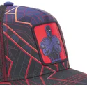 kapa-zaobljena-mornarsko-plava-snapback-pan1-wakanda-forever-black-panther-marvel-comics-capslab