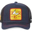 kapa-zaobljena-mornarsko-plava-snapback-pea-sam-denim-snoopy-kikiriki-capslab