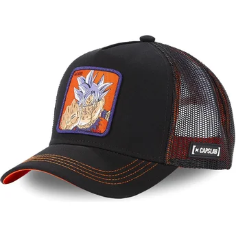 Kapa zaobljena crna snapback ULT2 Ultra Instinct Son Goku Dragon Ball Capslab