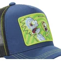 kapa-zaobljena-mornarsko-plava-snapback-psy1-rick-i-morty-capslab