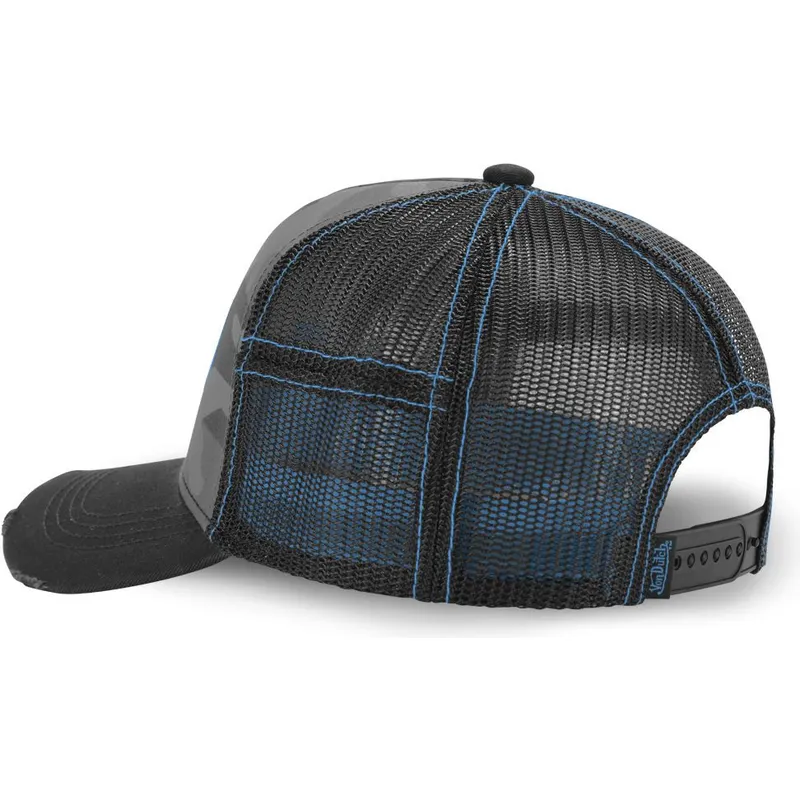 kapa-zaobljena-siva-snapback-cam-blu-von-dutch