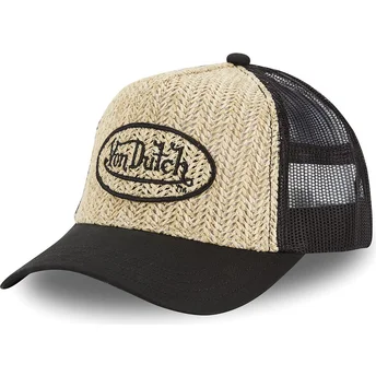 kapa-zaobljena-smeda-snapback-paille-von-dutch
