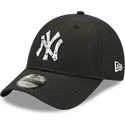 kapa-zaobljena-crna-podesiv-9forty-sports-clip-new-york-yankees-mlb-new-era