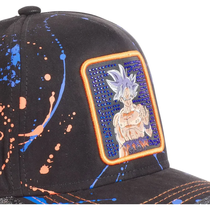 kapa-zaobljena-crna-podesiv-ultra-instinct-tag-gok2-son-goku-dragon-ball-capslab
