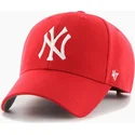 kapa-zaobljena-crvena-snapback-mvp-new-york-yankees-mlb-47-brand