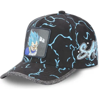 capslab-curved-brim-vegeta-super-saiyan-blue-tag-veg1-dragon-ball-black-and-blue-adjustable-cap