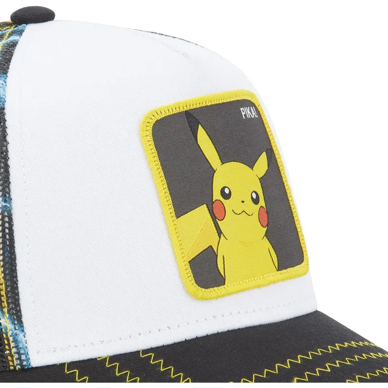 kapa-zaobljena-crna-snapback-ele2-pikachu-pokemon-capslab