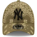 kapa-zaobljena-zelena-podesiv-9forty-paisley-print-new-york-yankees-mlb-new-era