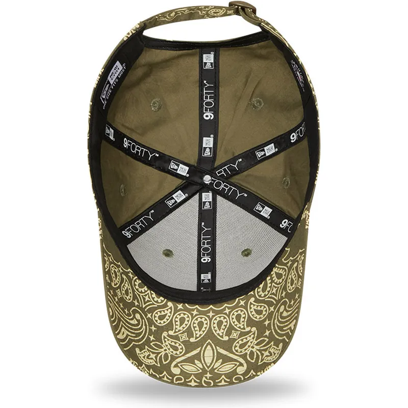 kapa-zaobljena-zelena-podesiv-9forty-paisley-print-new-york-yankees-mlb-new-era