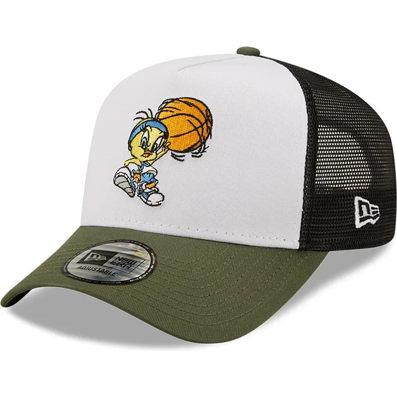 kapa-zaobljena-bijela-snapback-a-frame-character-sports-piolin-looney-tunes-new-era