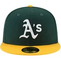 cap-ravna-green-ajustada-59fifty-ac-perf-oakland-athletics-mlb-new-era