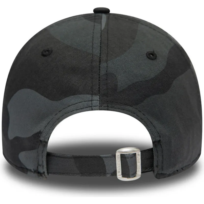 cap-zaobljena-camouflage-adjustable-strap-za-djecu-negro-negro-9forty-league-essential-new-york-yankees-mlb-new-era