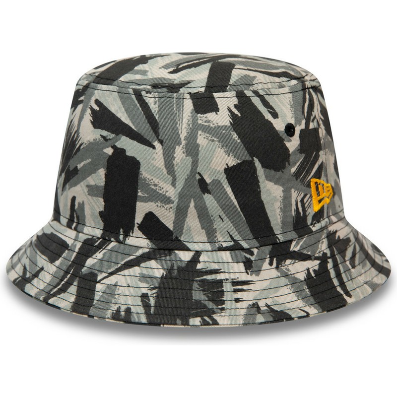 new-era-tapered-camouflage-and-black-bucket-hat