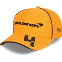 kapa-zaobljena-narancasta-snapback-za-djecu-9fifty-stretch-snap-lando-norris-mclaren-racing-formula-1-new-era