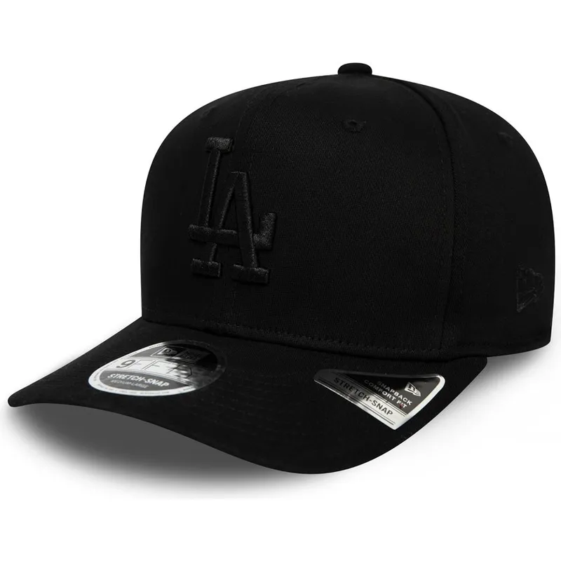 kapa-zaobljena-crna-snapback-9fifty-stretch-snap-tonal-los-angeles-dodgers-mlb-new-era kapa-zaobljena-crna-snapback-9fifty-stretch-snap-tonal-los-angeles-dodgers-mlb-new-era