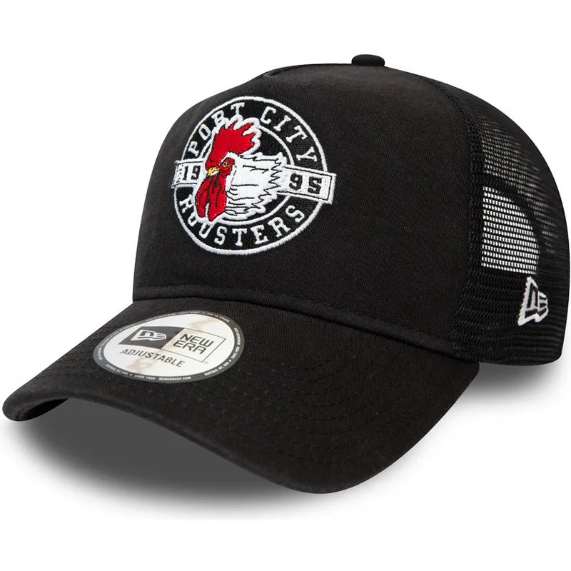 kapa-zaobljena-crna-snapback-a-frame-port-city-roosters-milb-new-era kapa-zaobljena-crna-snapback-a-frame-port-city-roosters-milb-new-era