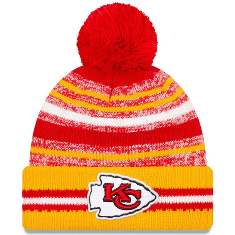kapa-pompon-zuta-sport-sideline-kansas-city-chiefs-nfl-new-era