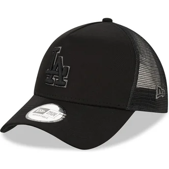 Cap zaobljena black snapback 9FORTY A Frame Los Angeles Dodgers MLB New Era