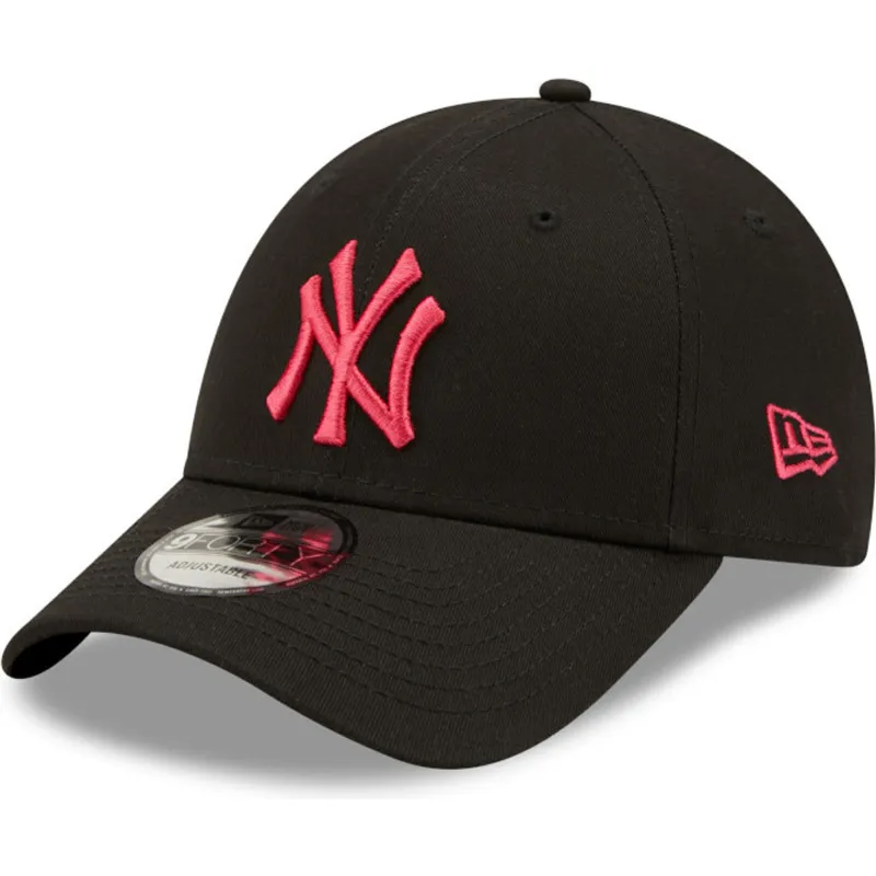 kapa-zaobljena-crna-snapback-rosa-9forty-black-base-new-york-yankees-mlb-new-era