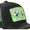 kapa-zaobljena-crna-snapback-psy2-rick-i-morty-capslab