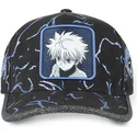 kapa-zaobljena-crna-podesiv-tag-kir1-killua-zoldyck-hunter-x-hunter-capslab
