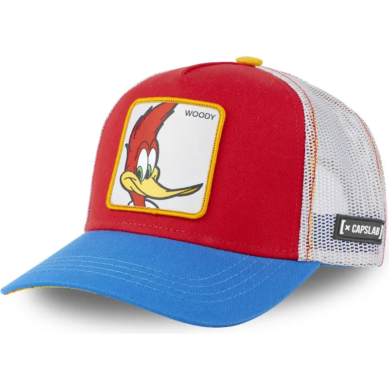kapa-zaobljena-crvena-snapback-pec1-woody-woodpecker-capslab