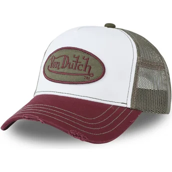 Kape zaobljena bijela snapback , SUM SUM Von Dutch