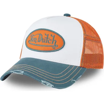 Kapa zaobljena bijela snapback SUM HUN Von Dutch