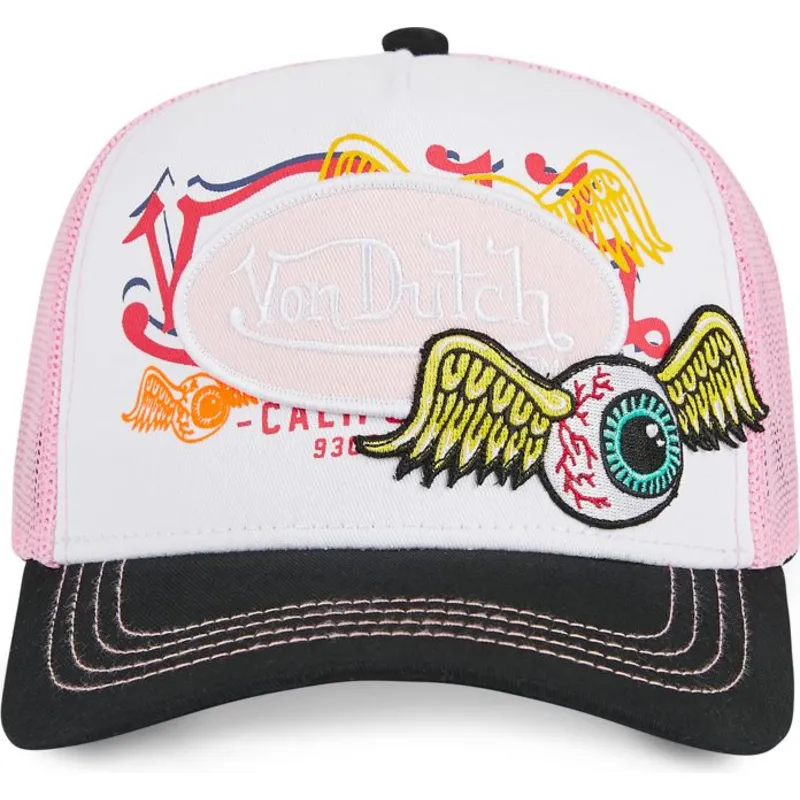 cap-zaobljena-pink-snapback-von-dutch
