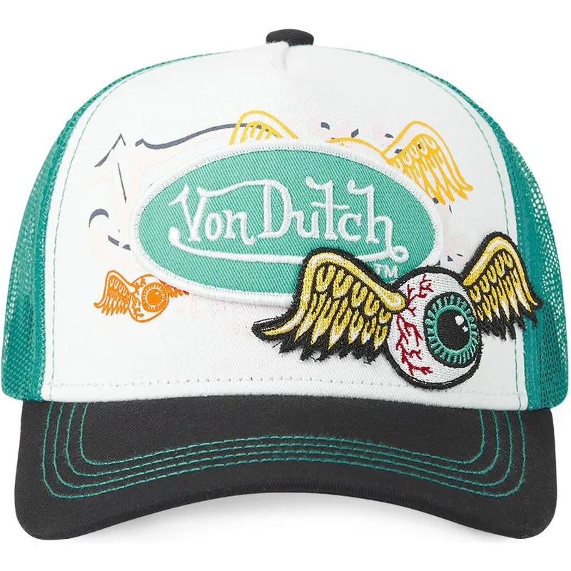 cap-zaobljena-green-snapback-von-dutch