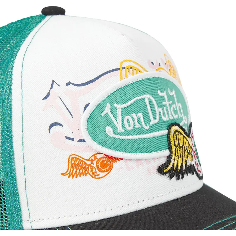 kapa-zaobljena-zelena-snapback-pat-gre-von-dutch
