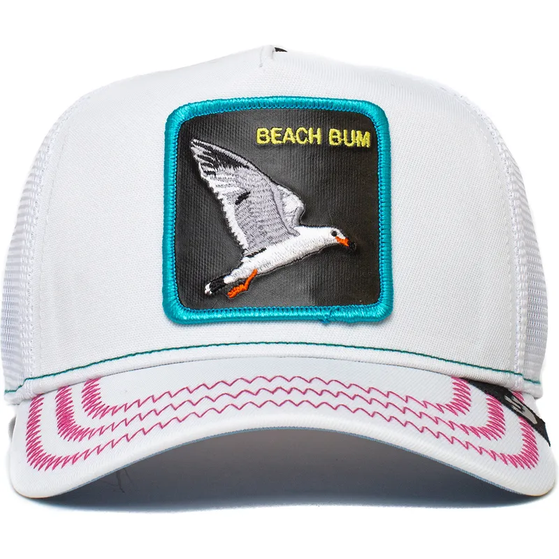 kapa-zaobljena-bijela-snapback-beach-bum-beach-bomber-the-farm-goorin-bros