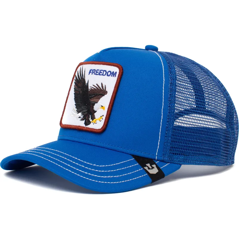 kape-zaobljena-plava-snapback-the-farm-de-goorin-bros