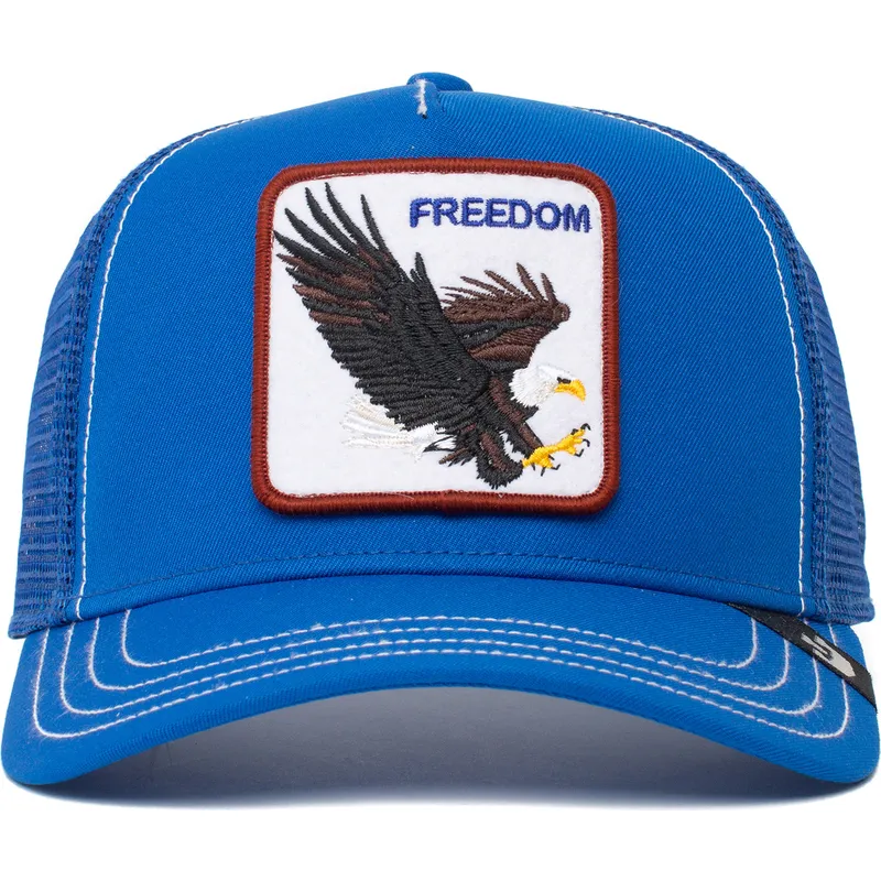 kape-zaobljena-plava-snapback-the-farm-de-goorin-bros