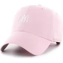kapa-zaobljena-ruzicasta-podesiv-clean-up-base-runner-new-york-yankees-mlb-47-brand