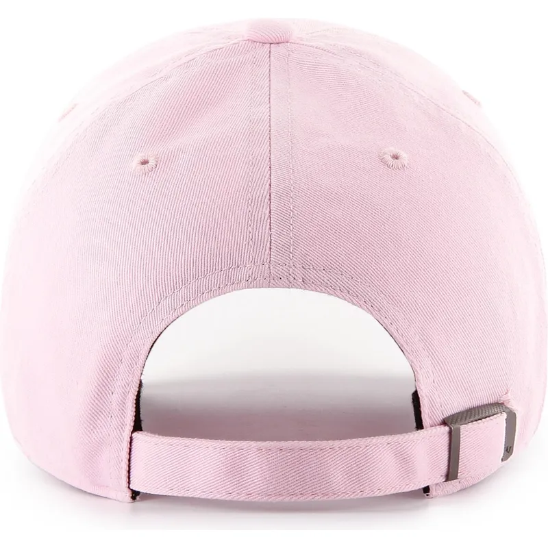 kapa-zaobljena-ruzicasta-podesiv-clean-up-base-runner-new-york-yankees-mlb-47-brand