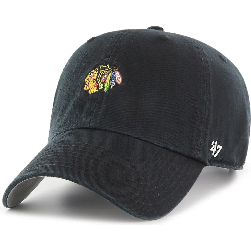 kapa-zaobljena-crna-podesiv-clean-up-base-runner-chicago-blackhawks-nhl-47-brand kapa-zaobljena-crna-podesiv-clean-up-base-runner-chicago-blackhawks-nhl-47-brand