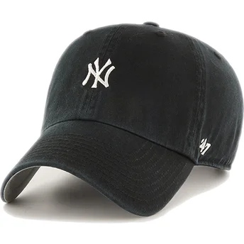 Cap zaobljena black adjustable strap Clean Up Base Runner New York Yankees MLB 47 Brand