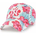 kapa-zaobljena-visebojno-podesiv-clean-up-sharon-new-york-yankees-mlb-47-brand