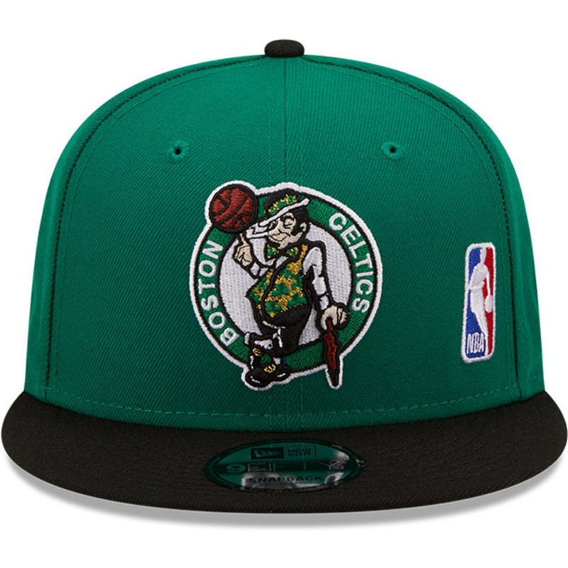 New Era Flat Brim 9FIFTY Team Arch Boston Celtics NBA Green and Black  Snapback Cap: Caphunters.hr