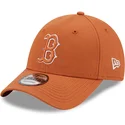 kapa-zaobljena-smeda-podesiv-9forty-league-essential-boston-red-sox-mlb-new-era