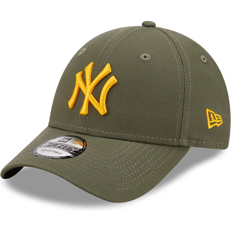 yankees hat green under brim