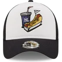 kapa-zaobljena-bijela-snapback-a-frame-stadium-food-hot-dog-new-york-yankees-mlb-new-era