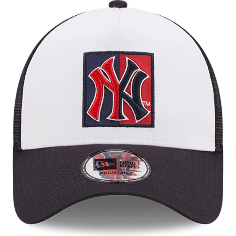 kapa-zaobljena-mornarsko-plava-snapback-a-frame-frame-team-patch-new-york-yankees-mlb-new-era kapa-zaobljena-mornarsko-plava-snapback-a-frame-frame-team-patch-new-york-yankees-mlb-new-era