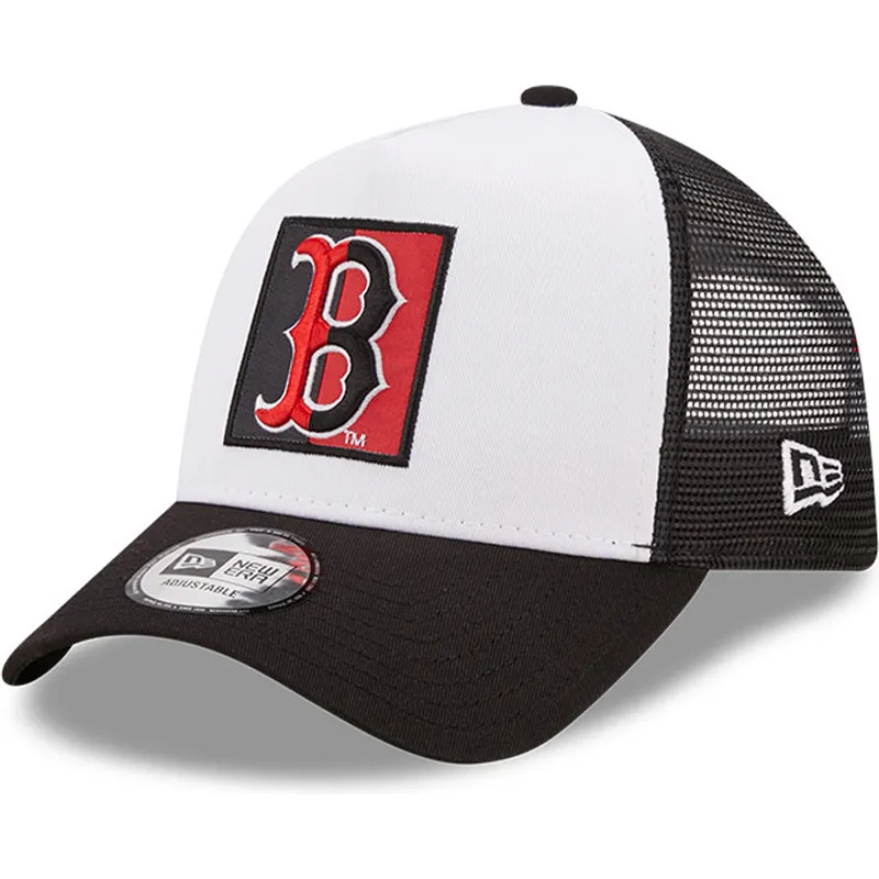 kapa-zaobljena-crna-snapback-a-frame-team-patch-boston-red-sox-mlb-new-era