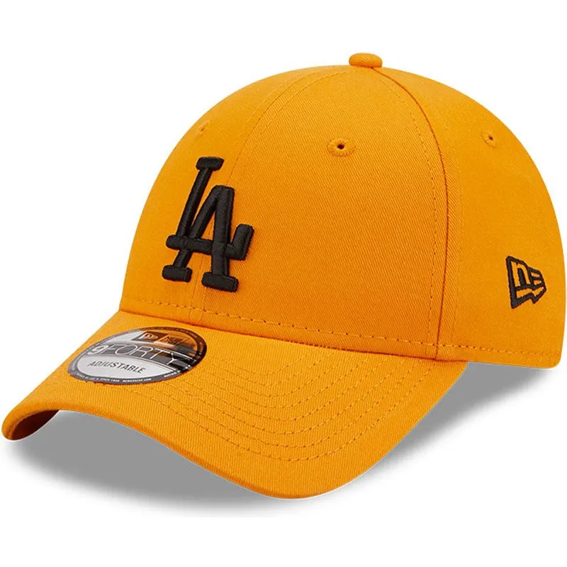 kapa-zaobljena-narancasta-podesiv-9forty-league-essential-los-angeles-dodgers-mlb-new-era