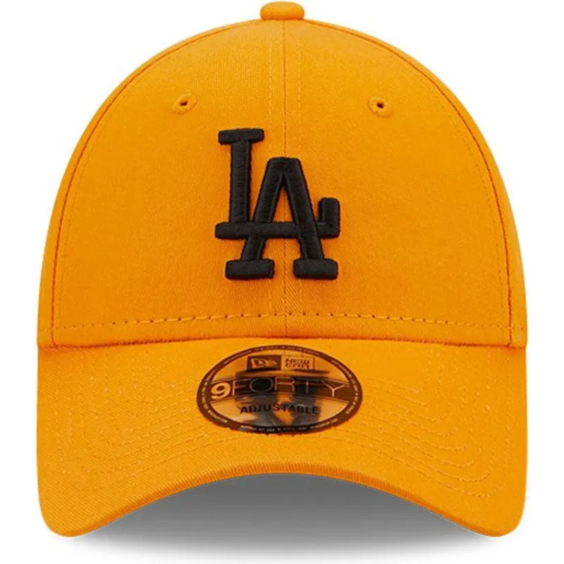kapa-zaobljena-narancasta-podesiv-9forty-league-essential-los-angeles-dodgers-mlb-new-era